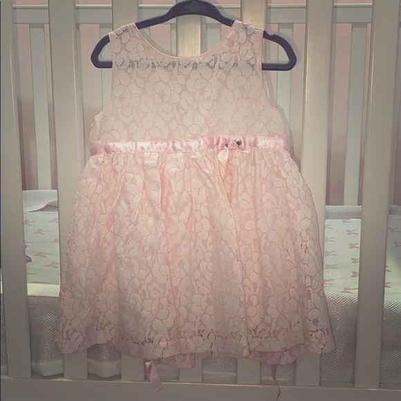 Other - Pink beautiful lace dress 18 month!